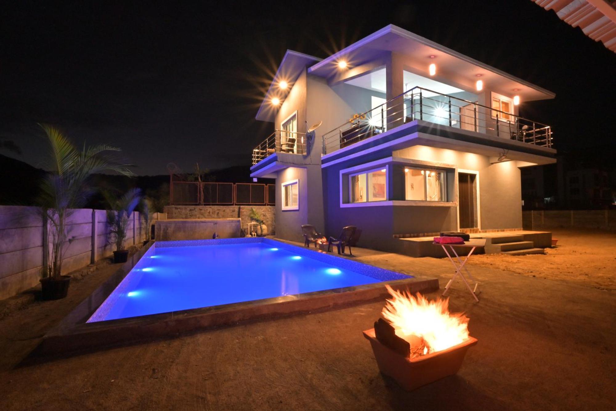 Empyrean Stay II Mirage Villa II Ac II 4Bhk II Largest Pool In Lonavala Li Exterior foto