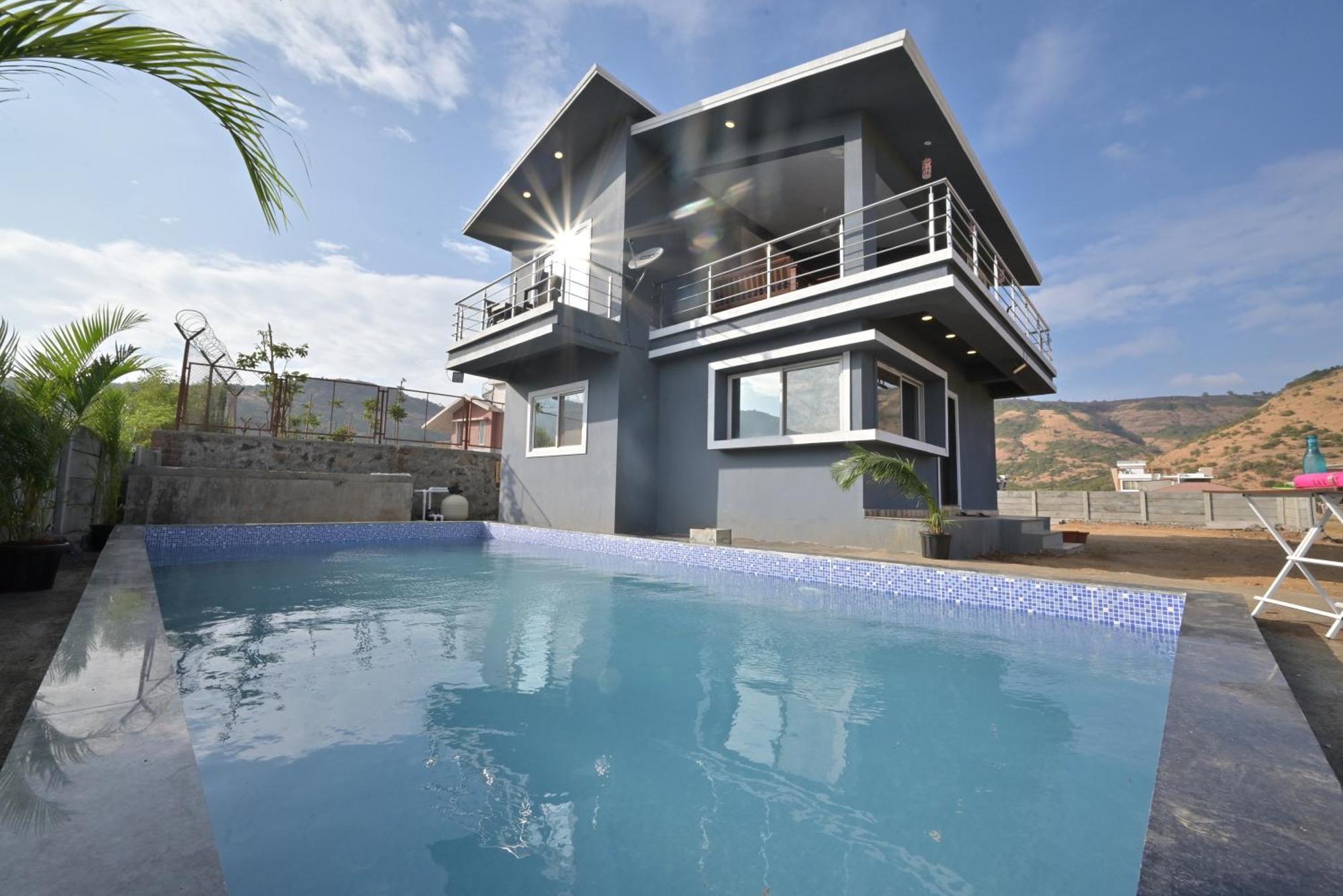 Empyrean Stay II Mirage Villa II Ac II 4Bhk II Largest Pool In Lonavala Li Exterior foto