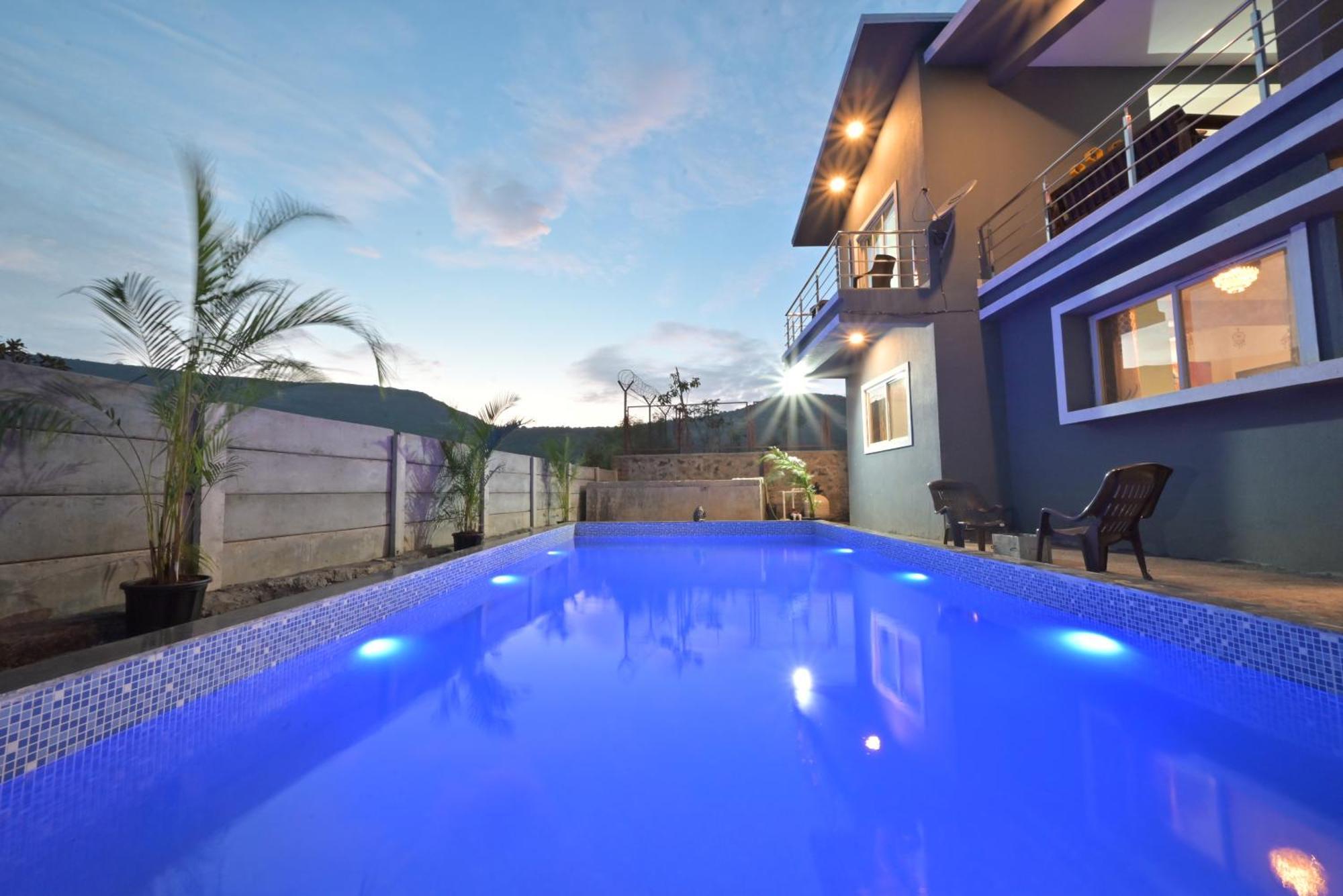 Empyrean Stay II Mirage Villa II Ac II 4Bhk II Largest Pool In Lonavala Li Exterior foto
