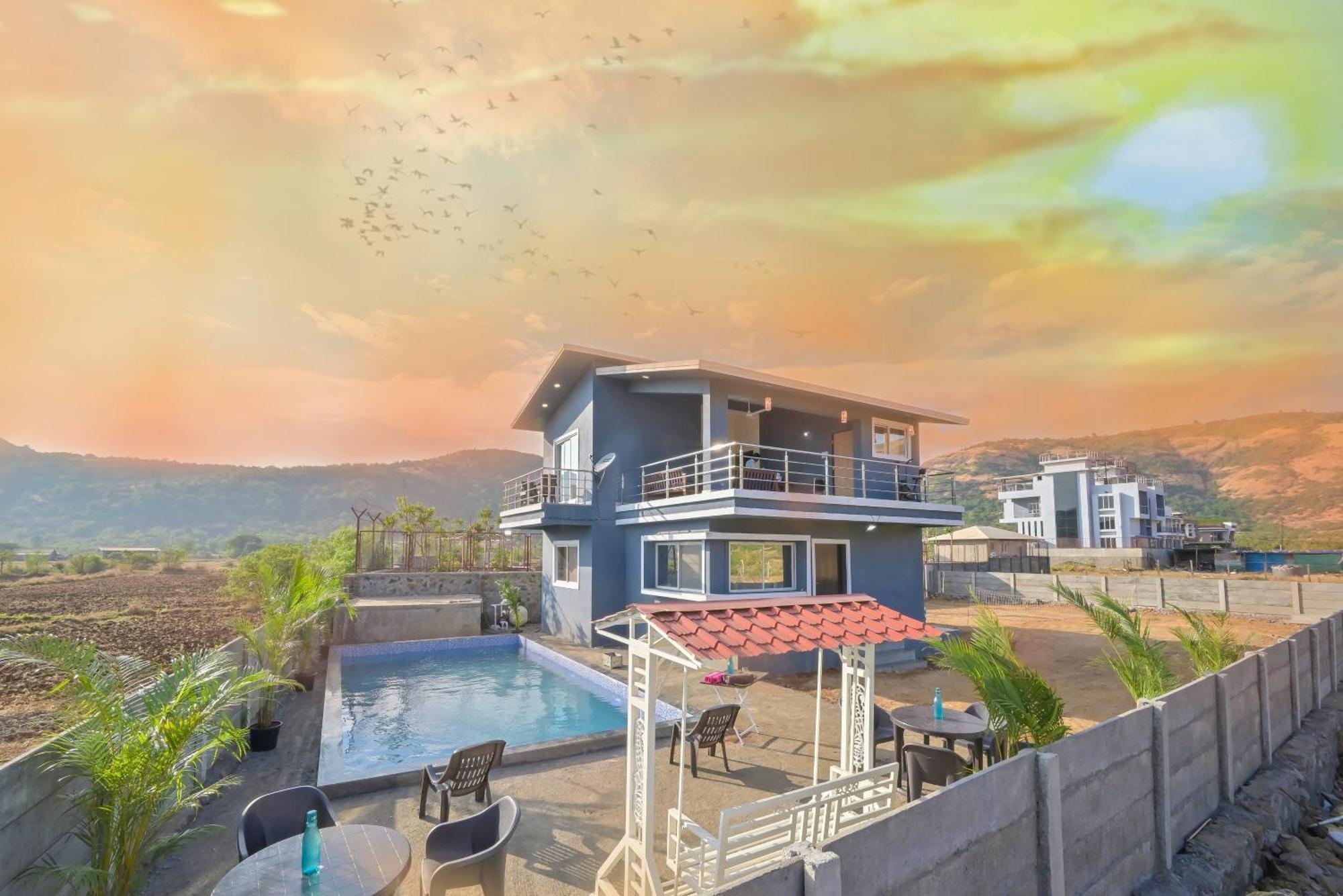 Empyrean Stay II Mirage Villa II Ac II 4Bhk II Largest Pool In Lonavala Li Exterior foto